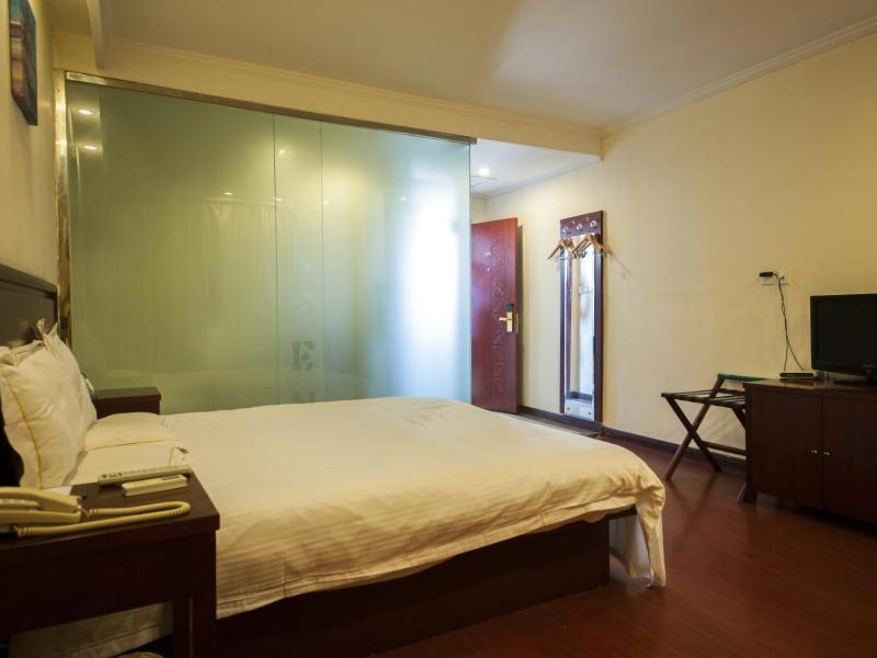 Greentree Inn Anhui Huaibei Renmin Road Business Hotel Exterior foto