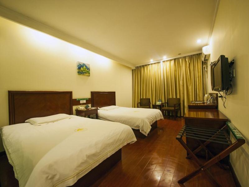Greentree Inn Anhui Huaibei Renmin Road Business Hotel Exterior foto
