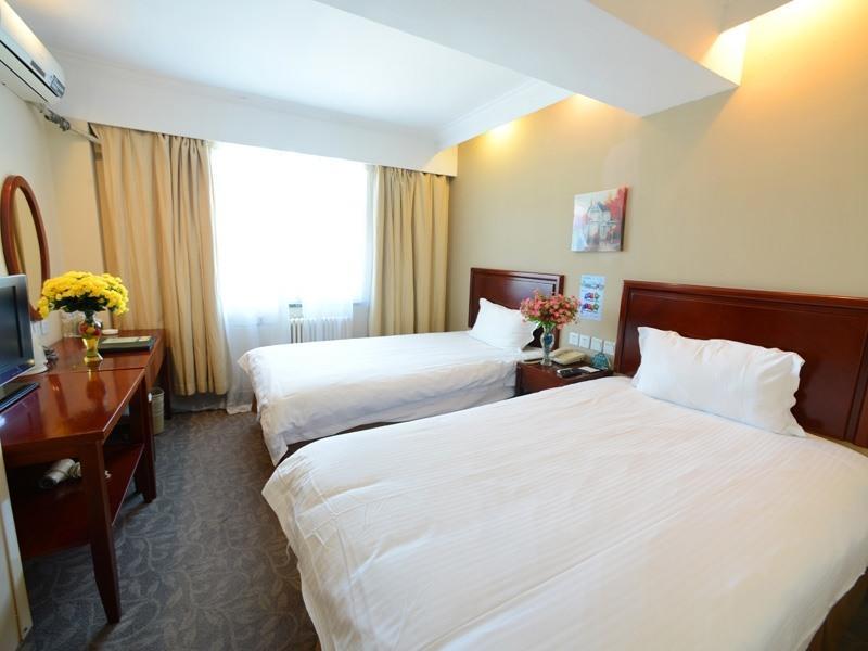 Greentree Inn Anhui Huaibei Renmin Road Business Hotel Exterior foto