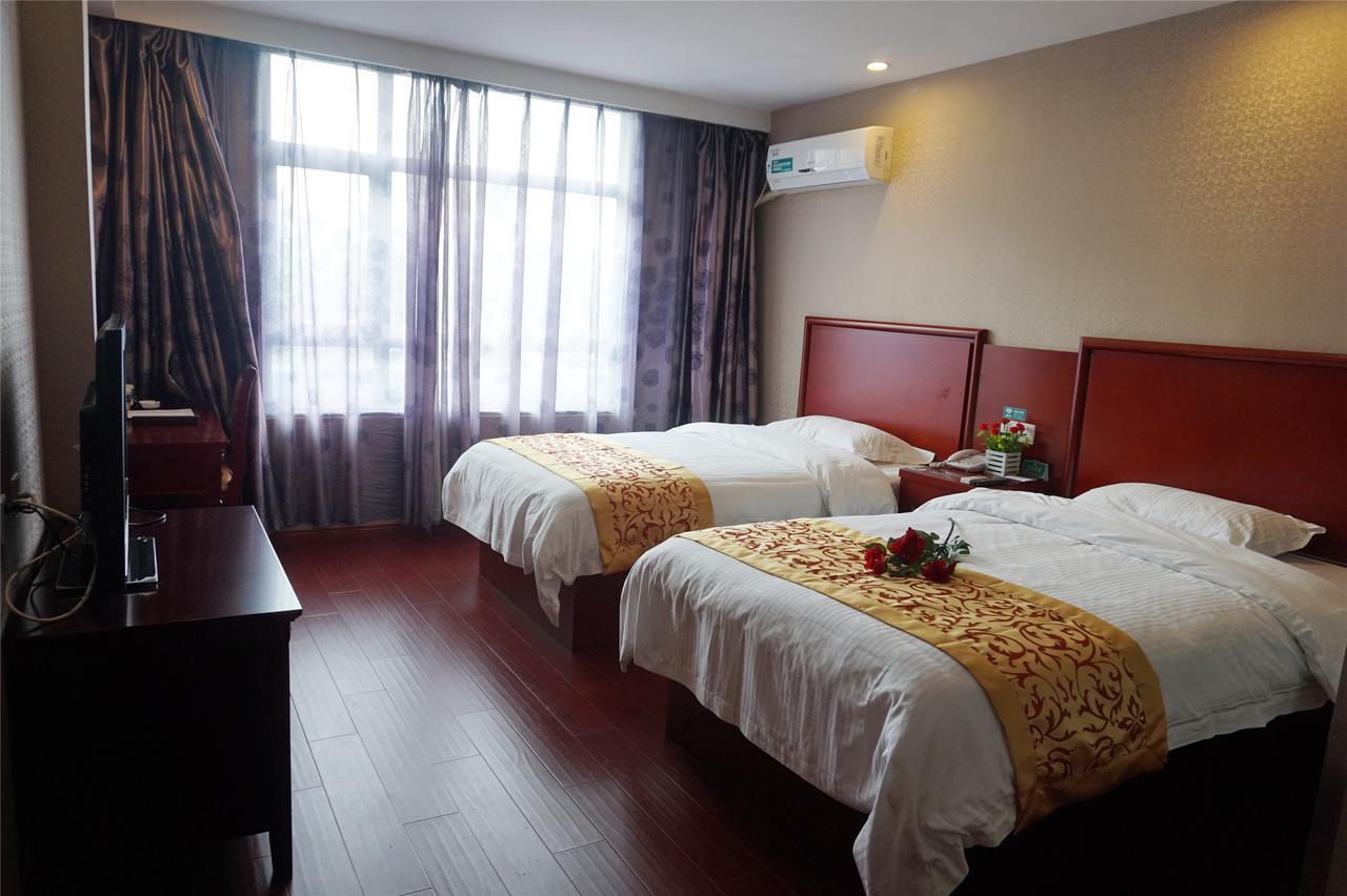 Greentree Inn Anhui Huaibei Renmin Road Business Hotel Exterior foto