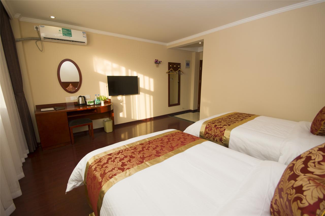 Greentree Inn Anhui Huaibei Renmin Road Business Hotel Exterior foto